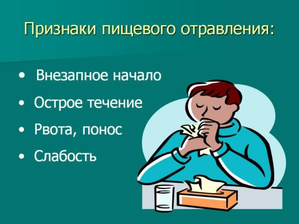 Отравление морепродуктами: признаки